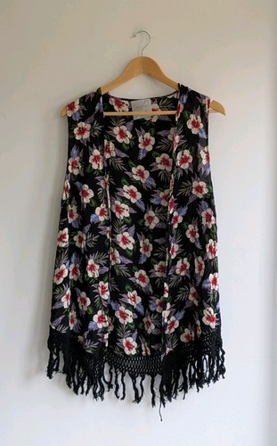 Zara trafaluc floral fringe - trafaluc,