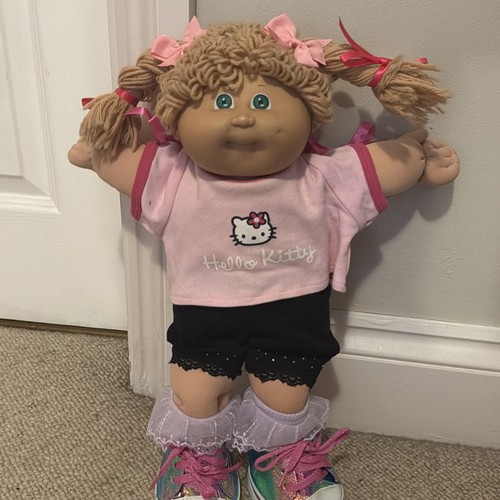 Cabbage patch kids girl blonde - cabbage,