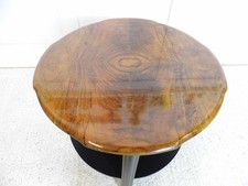Art Deco vintage Walnut lamp