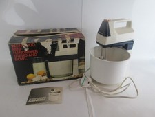 Vintage Kenwood Mini Mixer With Whisks Bowl And Stand 3 Speed Fully Working