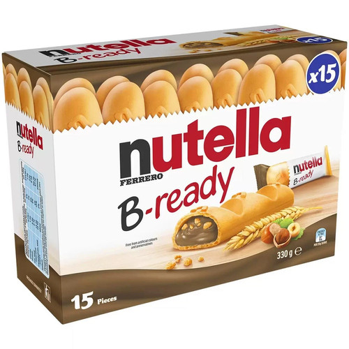 Nutella ferrero ready crispy - nutella,