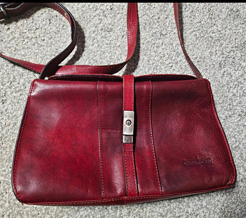 Gianni conti burgundy leather - gianni,