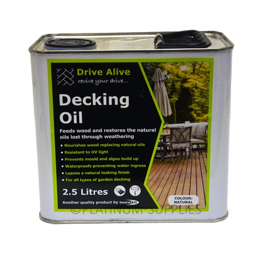 Decking oil natural - oil, 2.5l