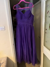 Cadbury Purple Bridesmaid Dress/Party Dress
