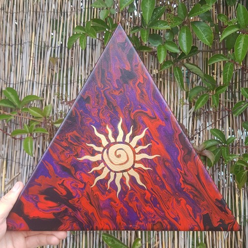 Psychedelic tribal sun - psychedelic,