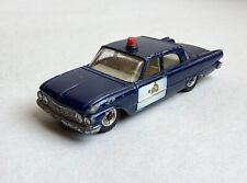 DINKY No.258 - FORD FAIRLANE USA POLICE CAR, Dark Blue (1962-1966)