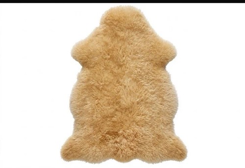 Sheepskin rug genuine - sheepskin,