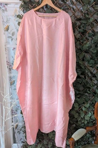 Pink batwing kaftan - batwing, abaya