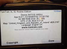 TomTom XL LIVE IQ Routes