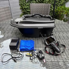 Boatman Carbon Actor Plus Sonar Compass Carp Fishing Bait Boat - Repair Needed