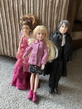 Harry Potter Yule Ball Dolls Hermione Granger & Harry Potter Dolls in outfits