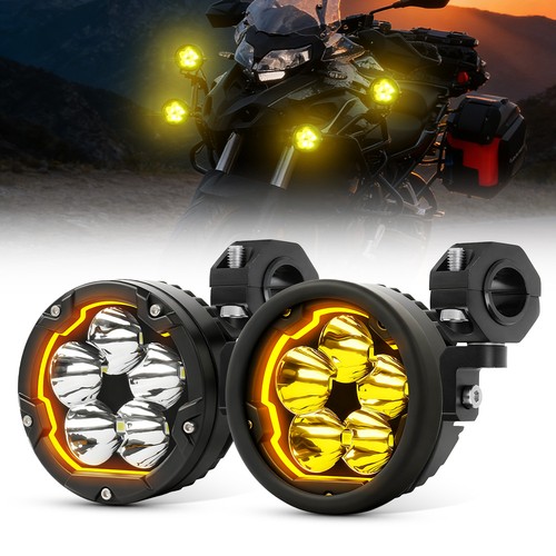Led motorcycle spot lights - motorcycle,