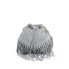 Real Leather Suede Tasselled