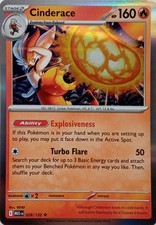 028/132 CINDERACE RARE HOLO