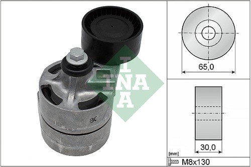 Belt tensioner ribbed - belt, v-ribbed