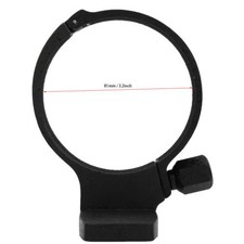 Tripod Collar Ring Lens Black