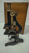Vintage W Watsons & Sons, London, Kima Compound Scientific Microscope, & Case