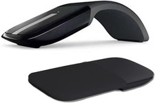 Mouse Wireless,Wireless Arc Mouse Touch Thin Arc Bluetooth Surface Receiver SPro