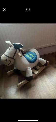Rocking horse wooden - rocking,