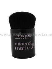 BOURJOIS TRAVEL BLACK BLUSHER FACE POWDER KABUKI BRUSH APPLICATOR NATURAL FINISH