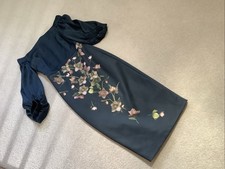 Beautiful Floral Navy Blue Ted