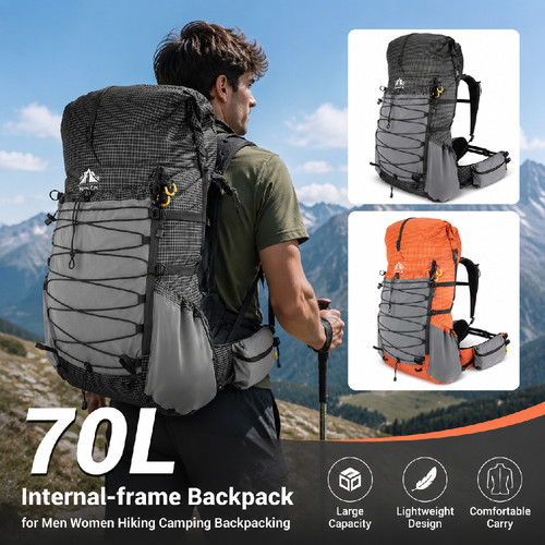 Night cat 70l outdoor hiking - night,