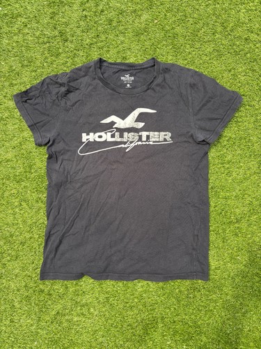 Hollister black cotton - hollister, t-shirt