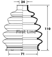 303957 CV Boot Kit Drive Shaft