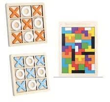 2x Wooden Noughts And Crosses