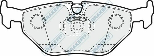Brake pads rear for - pads, bmw