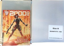 100 x NEWER SIZE 2000 AD COMIC