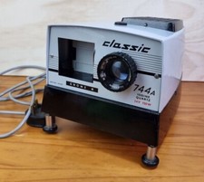 Vintage Projector GNOME Classic 744A Lodine Quartz Line Projector Grey Working