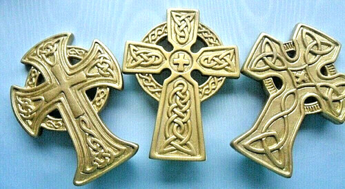 Celtic crosses set - set,