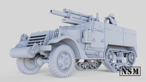 Wwii t19 hmc halftrack - us,