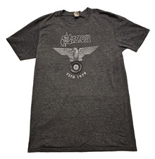 Saxon Thunderbolt T-shirt Tour Official 2018 Part 2 Europe Dates