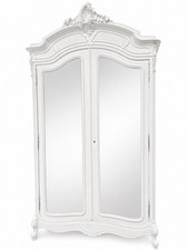 French mirrored armoire - french, ~