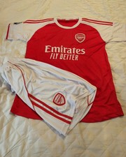 Arsenal Home Top And Shorts Size Large