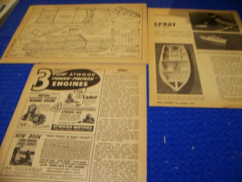 1954 build spray - spray, boat