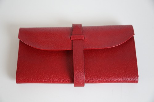 Smythson red leather - red,