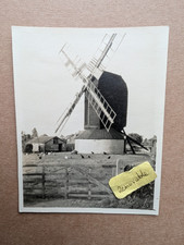 OLD PHOTO BUILDING WINDMILL FARM ANIMALS SOCIAL HISTORY DR 723