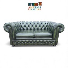 Antique Green Leather