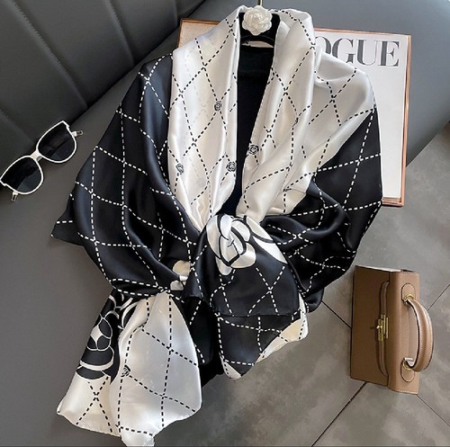 Elegant large soft scarf - elegant,