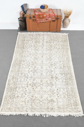 3x7 vintage rug area - 4,3x7,9,