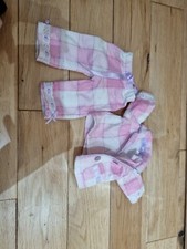 Bhs millie doll outfit. Pink checked top and bottoms