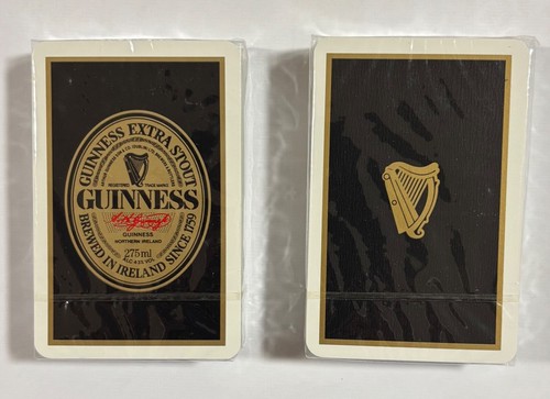 Vintage guinness playing cards - playing,