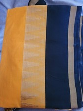 Cotton saree with  stiching blouse can adjust  36,38,40  size .Yellow with black