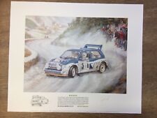 MG Metro 6R4 Print By Tony Smith