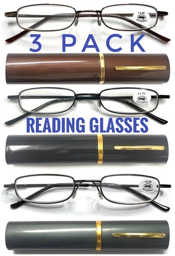 Pack unisex slim reading - 3,
