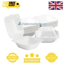 Burger Bagasse Food Containers