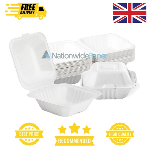 Burger bagasse food - bagasse, containers